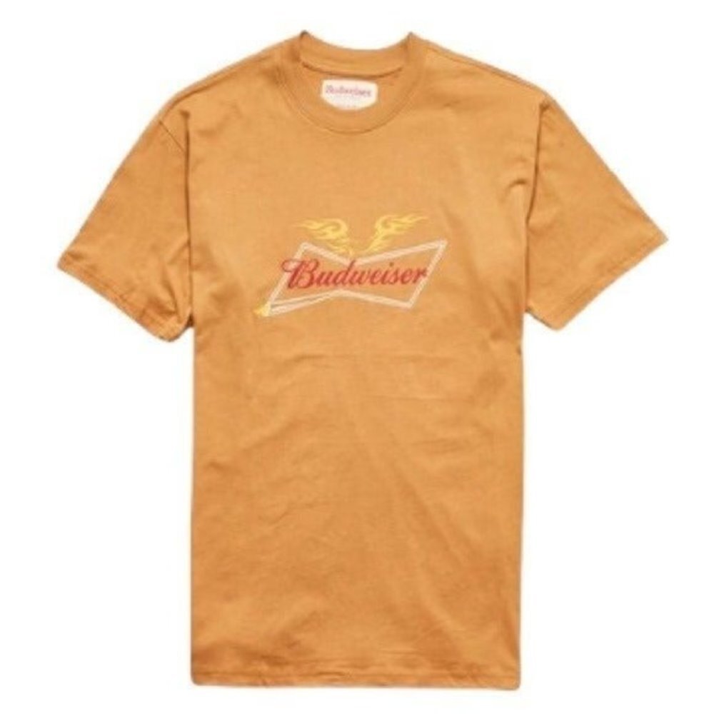 Budweiser Chopper Graphic Logo Tshirt Vintage Look 2XL